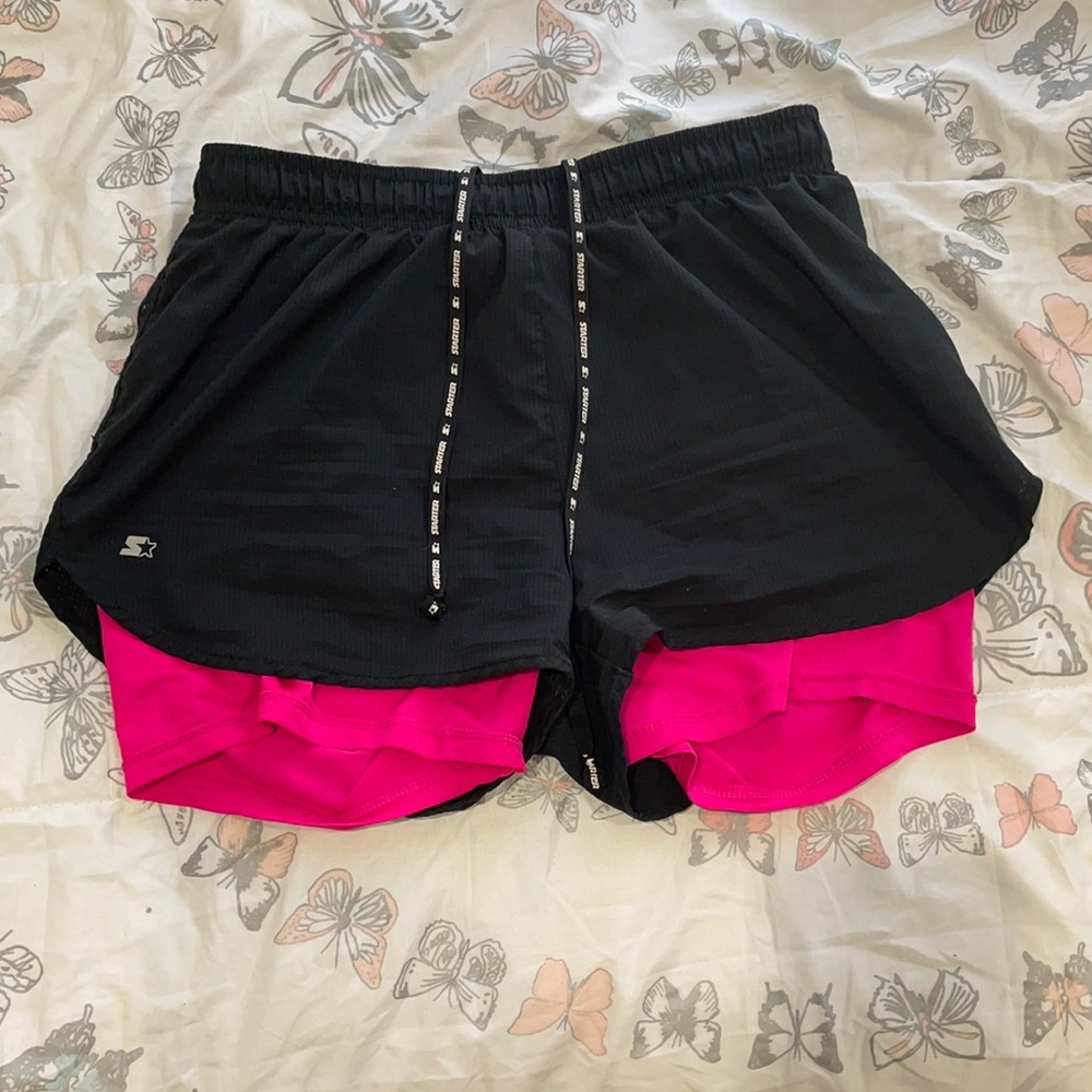 2 layer starter shorts